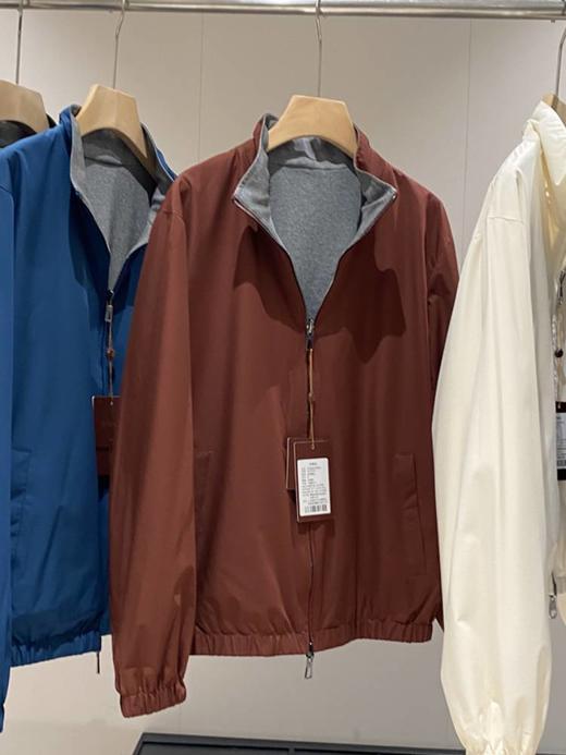 意式高端线！2025双面穿防水客供弹力棉情侣风衣夹克！ 商品图7