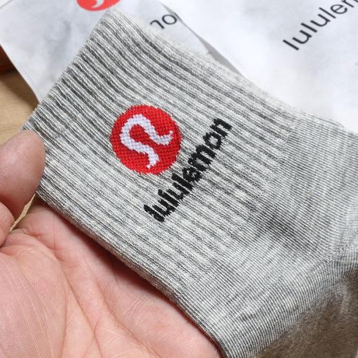 露露lulu袜一包5双装 lululemo*n男女款袜子来咯! 商品图4