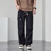 【DYF】大依优型大码男装休闲裤长裤阔腿宽松直筒休闲风潮流男士 商品缩略图1