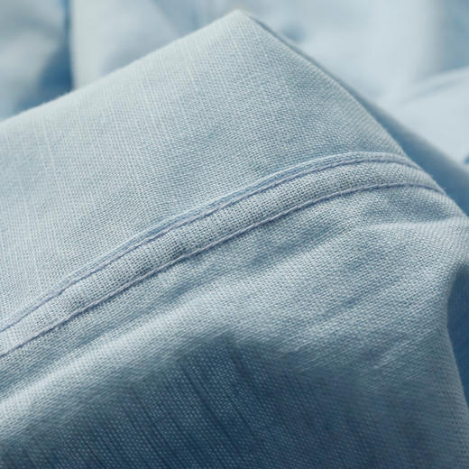 【2月18日 上午12:30 秒杀】帮你省个几千米 ZEGNA 杰尼亚男装 25年春夏新品Trofeo™亚麻棉质男士衬衫 商品图12