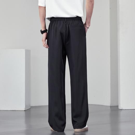 【DYF】大依优型大码直筒休闲裤男款潮流大码日系垂感小西裤宽松阔腿百搭 商品图3