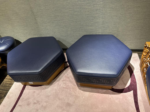 9223沙发+座鼓/木加皮 商品图2