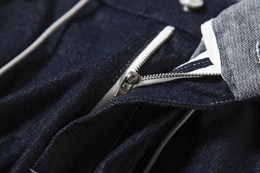 贝纳川时尚微阔设计独特锥型牛仔裤ECP230003776 商品图4