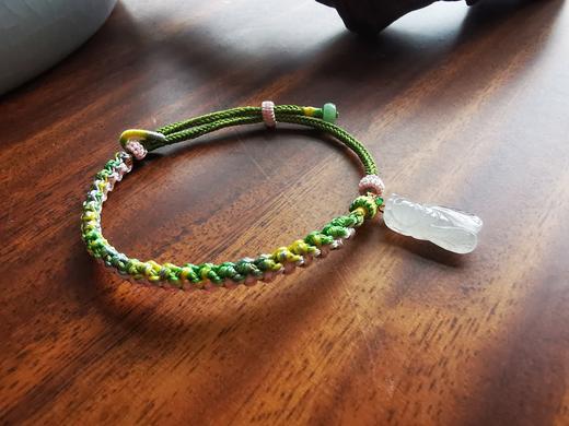 春天来啦 戴一款桃花结手绳去踏春 把春天和好运戴在身上 商品图2