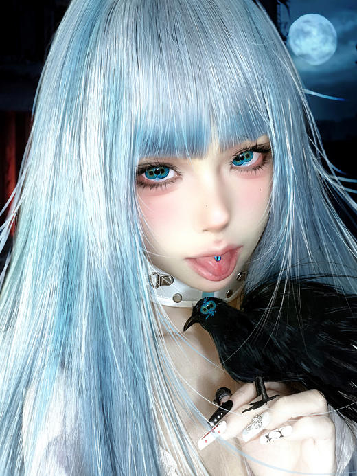 NinaMond半年抛 | 重瞳子红&重瞳子金&重瞳子蓝  14.5mm白狮参考着色大直径 半年抛2片 商品图4