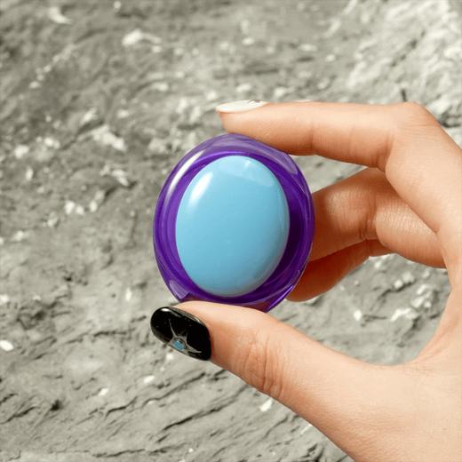 【太空梦游记】太空宝石·紫 POPGRIP泡泡骚手机粘贴式气囊支架 Bonbon立体树脂系列 紫色 商品图3