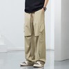 【DYF】大依优型大码男装松紧腰直筒工装休闲裤宽松运动休闲风潮流男士胖子长裤 商品缩略图4