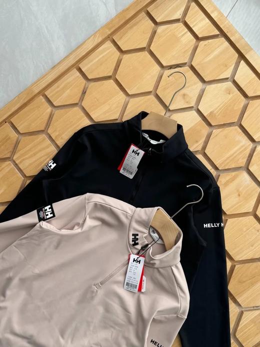 HH男秋冬小高领半拉链保暖套头长袖T恤 商品图4