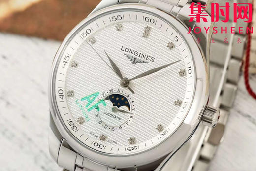 AF浪琴名匠月相系列 四针月相 名匠月相42mm 自动机械 男士腕表
机芯：搭载改L899.5 商品图1