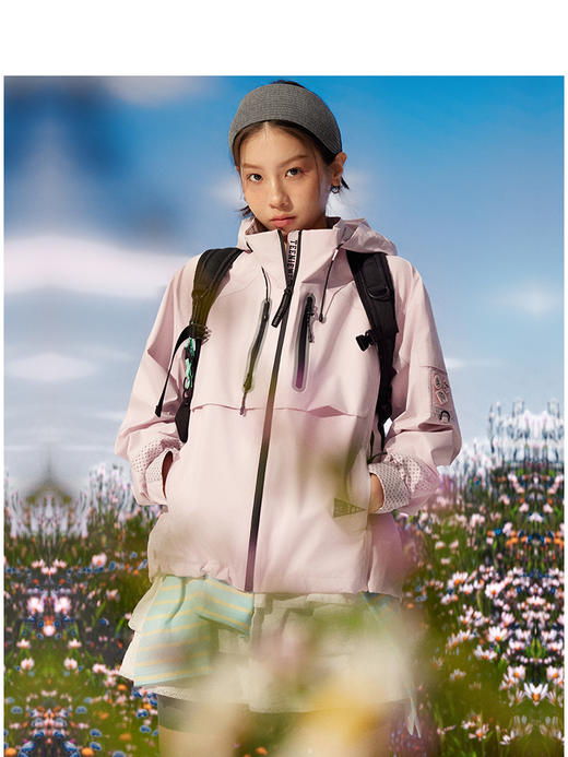 TeenieWeenie小熊字母连帽外套女夏季女外套TTJJ252307T 商品图0