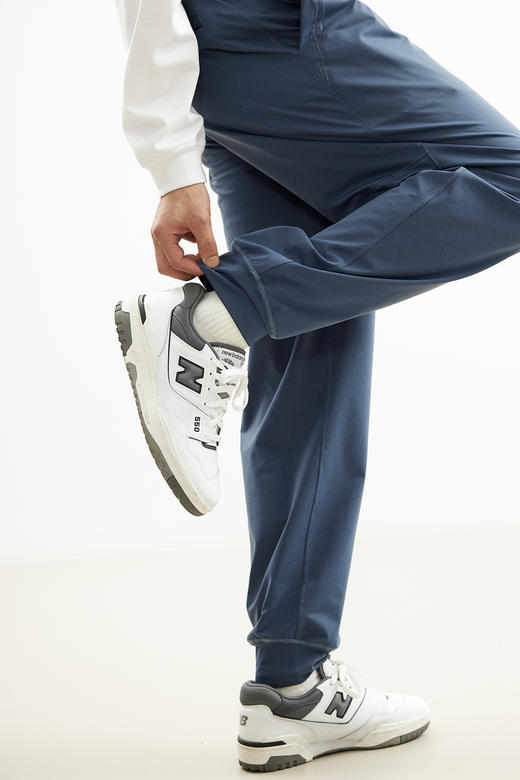 吃茶去chichaqu25明线速干吸湿排汗棉感防晒轻量束脚长裤运动户外 商品图4