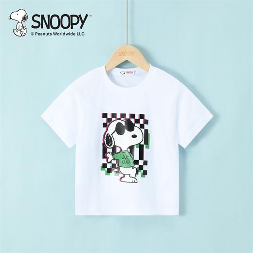 【特价清仓59.9/3件】SNOOPY史努比童装儿童短袖T恤夏季男女童时尚纯棉上衣110-150cm 商品图1