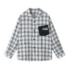 笛莎千与2025春季新款男童时尚休闲格纹长袖衬衫 商品缩略图4