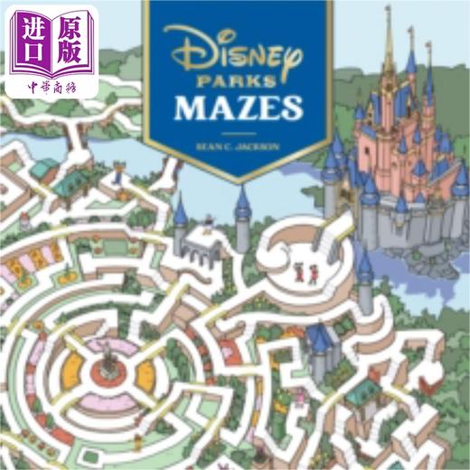 【中商原版】迪士尼乐园迷宫 英文原版 Disney Parks Mazes Jim Whiting 商品图0