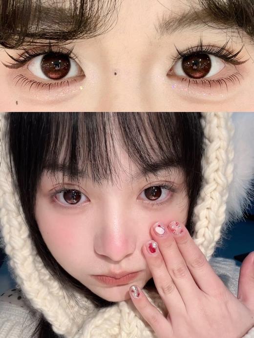 mixmixx 月抛 傲娇公主 棕/娇憨千金 红 14.2mm 美瞳两片装 商品图4