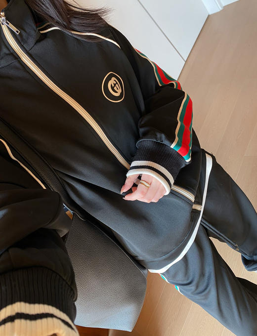 原价400特价G家情侣款运动彩色织带休闲套装2.19 商品图4