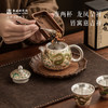 敦煌研究院 【龙凤嘉瑞敦煌珐琅彩鎏银茶具套装】博物馆文创礼品送礼 商品缩略图1