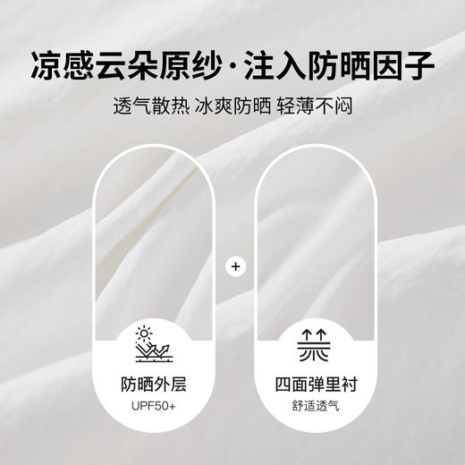 【内购】简约通勤户外抽绳松紧腰UPF50+防晒直筒短裤-151K87925 商品图4