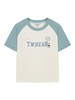 TeenieWeenie小熊字母撞色T恤女夏季女t恤TTRA252308T 商品缩略图3