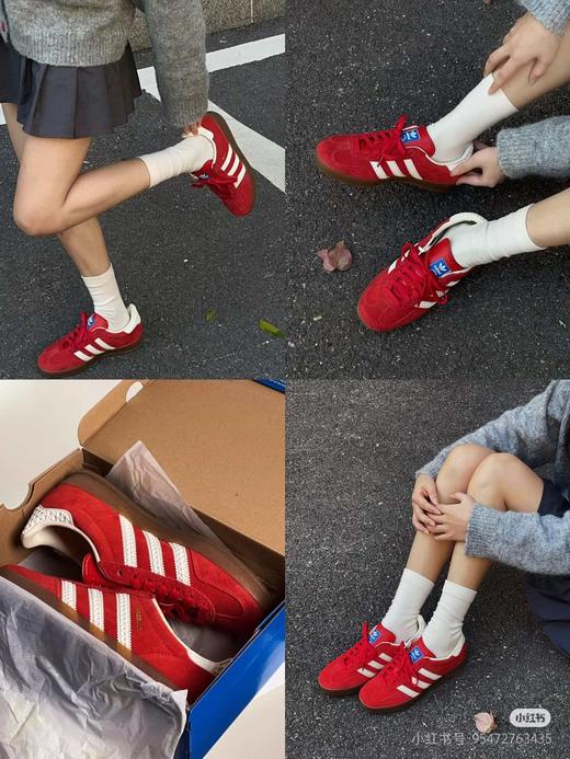 敲软！复古德训鞋女韩版系带平底休闲板鞋运动阿甘鞋 商品图10