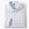 【莱赛尔棉】罗蒙春秋男士时尚百搭通勤格子衬衫舒适简约休闲上班男长袖衬衣 商品缩略图1
