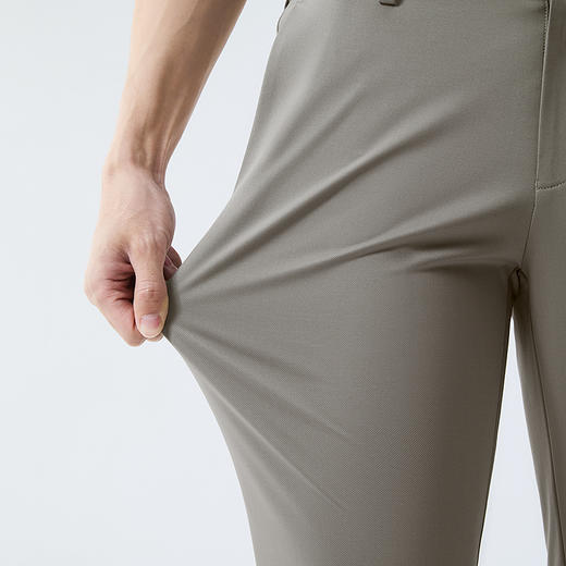 【四面弹】柒牌裤子男款春秋新品男士休闲裤弹力直筒修身男装长裤128H71830 商品图2