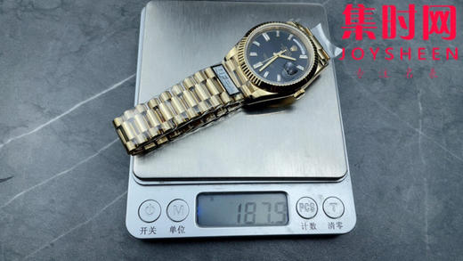 QF配重版 重量180克+ 劳力士星期日历型系列 日志40mm 黑冰糖DD 商品图8