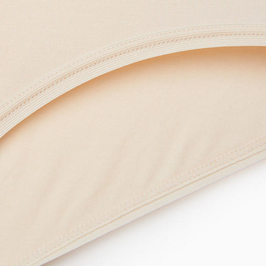 【莫代尔蚕丝】德国舒雅女士内裤新品薄款透气莫代尔桑蚕丝中腰平角底裤(1条装)30/21331T 商品图3