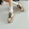 预售10天|Safiya/索菲娅2025复古百搭拼色透气轻便休闲运动阿甘鞋SFD1112073 商品缩略图2