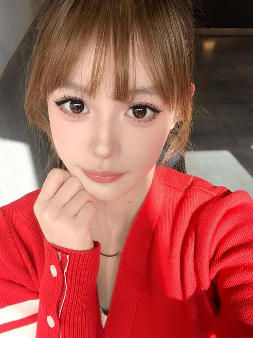 mixmixx 月抛 傲娇公主 棕/娇憨千金 红 14.2mm 美瞳两片装 商品图6