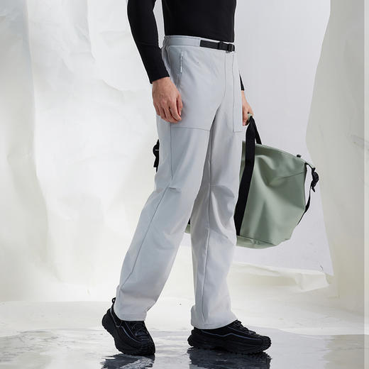 素湃SUPIELD春季冲锋软壳裤户外休闲裤防风防雨耐磨男徒步登山裤  SS5402 商品图3