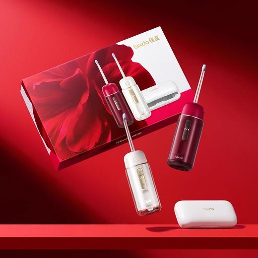 【涡旋洁力 柔净护齿】倍至胶囊冲牙器二代山茶花礼盒 抑制有害菌 减少口腔污染 商品图2