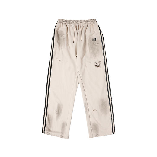 FDR官方店 磨破擦色卫裤男女美式复古休闲裤情侣宽松直筒裤长裤子 商品图4