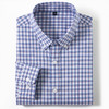 【100棉】罗蒙男士春款格纹长袖休闲衬衫简约舒适职场百搭通勤上班男衬衣 商品缩略图2