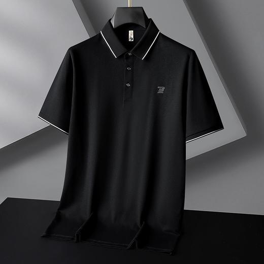 【丝光棉】【DG】大依优型大码短袖polo衫丝光棉加肥加大商务肥佬休闲翻领加大号夏季薄款男士上衣 商品图3