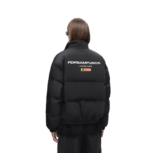 FDR 美式旗帜棉衣棉服男女秋冬季加厚情侣宽松上衣面包服外套 商品图3