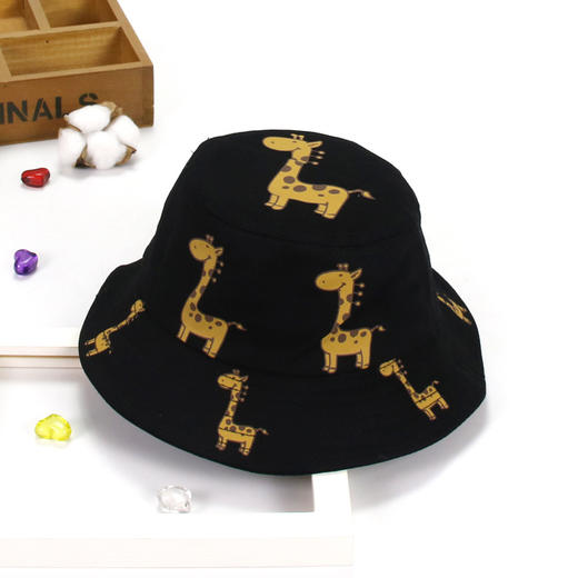 【多款印花选择，时尚平顶设计】印花盆帽 春季新款 儿童帽子 平顶渔夫帽童帽 多款可选-QQ 商品图8