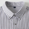 【莱赛尔棉】罗蒙男士春秋长袖格子衬衫时尚百搭通勤上班舒适休闲简约男衬衫 商品缩略图5