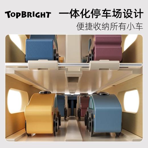 特宝儿男孩3到6岁儿童小汽车木质2024新款变形赛道玩具车 商品图4