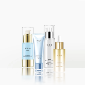护花呤泽颜护肤组合（柔肤水+油+泽颜紧致霜+水盈）