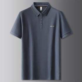 【棉质】【DG】大依优型大码短袖POLO衫商务休闲棉质上衣男士加大码夏季薄款肥佬