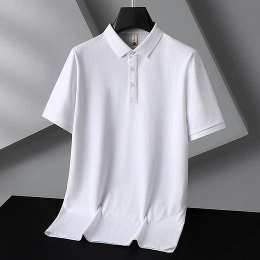 【DG】大依优型大码短袖POLO衫加肥大号红色短袖体恤男翻领打底衫胖子宽松本命年 商品图2