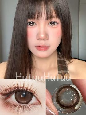 【日抛大直径】Jellydoll-焦糖布丁-14.5mm【日抛 0- 1000度  含525/575】