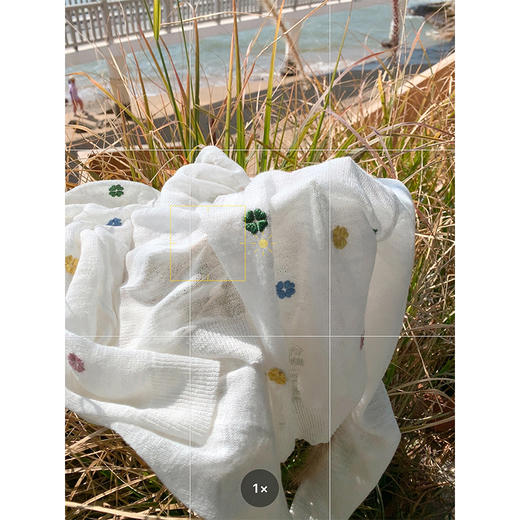 <曾小咸推荐>3.28现货秒杀 ！微信超特价！韩系彩色绣花开衫 日常129.99 立减60 秒杀69.99！！ 商品图4