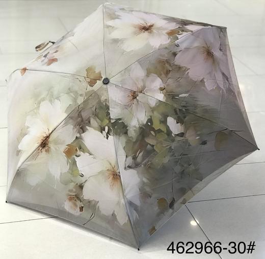 优品堂『墨羽』五折双层超轻肤感软糯布黑胶遮阳伞 商品图11