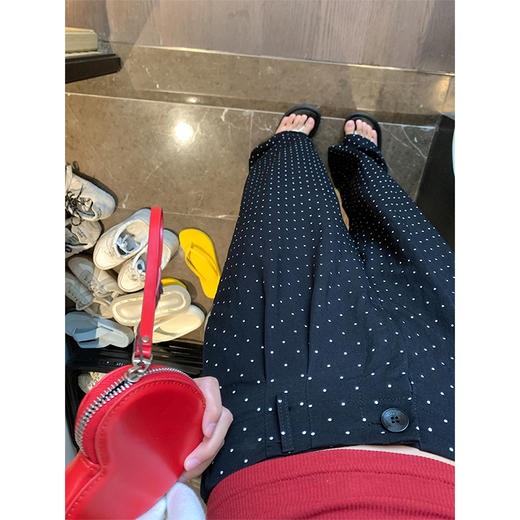 <曾小咸推荐>3.25现货秒杀 ！微信超特价！2色波点休闲裤 日常159.99 立减80 秒杀79.99！！ 商品图4