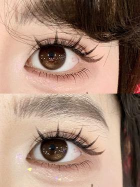 mixmixx 月抛 傲娇公主 棕/娇憨千金 红 14.2mm 美瞳两片装
