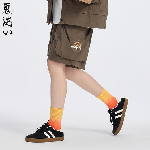 ONIARAI/鬼洗25春夏新袋着旅行鲸鱼凉感立体口袋短裤男女 25B0547 商品图2