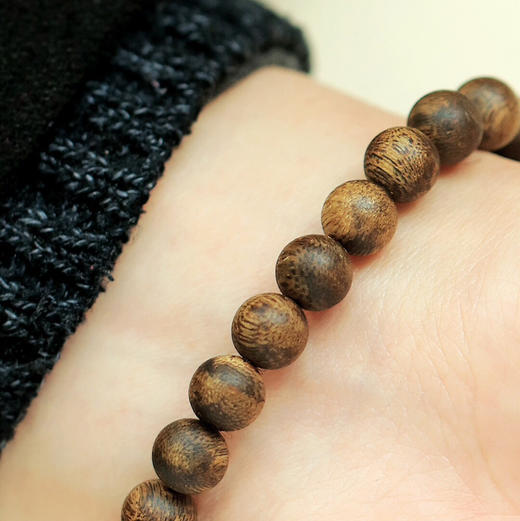 【青山特惠】 8mm23颗 /6mm30颗 绿棋楠 沉香手串 c8 商品图6