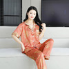 【新中式冰丝睡衣】高级感夏短袖长裤两件套 薄款开衫套装 家居服睡衣春夏【有书私享】 商品缩略图8